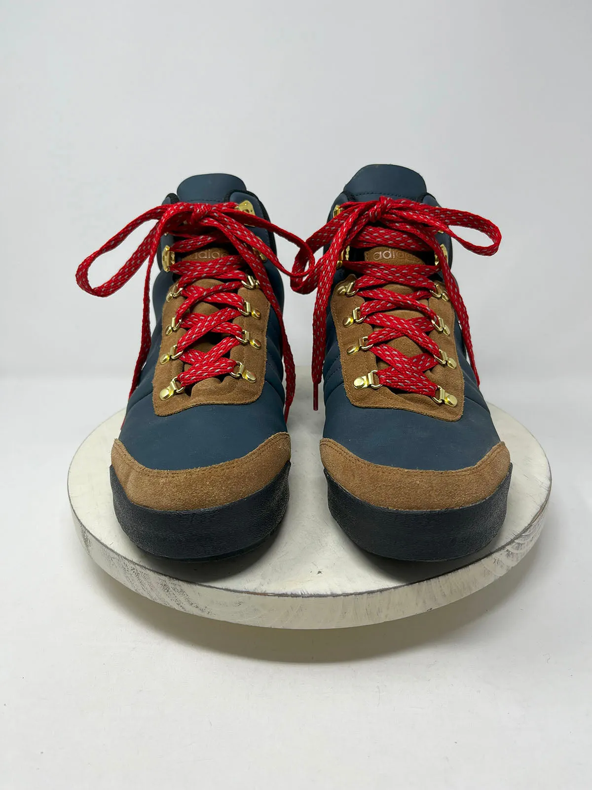 Chaussures de randonnée Adidas Taille 11 Bleu marine, Rouge et Beige