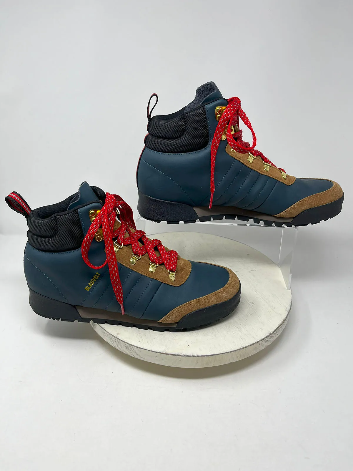Chaussures de randonnée Adidas Taille 11 Bleu marine, Rouge et Beige