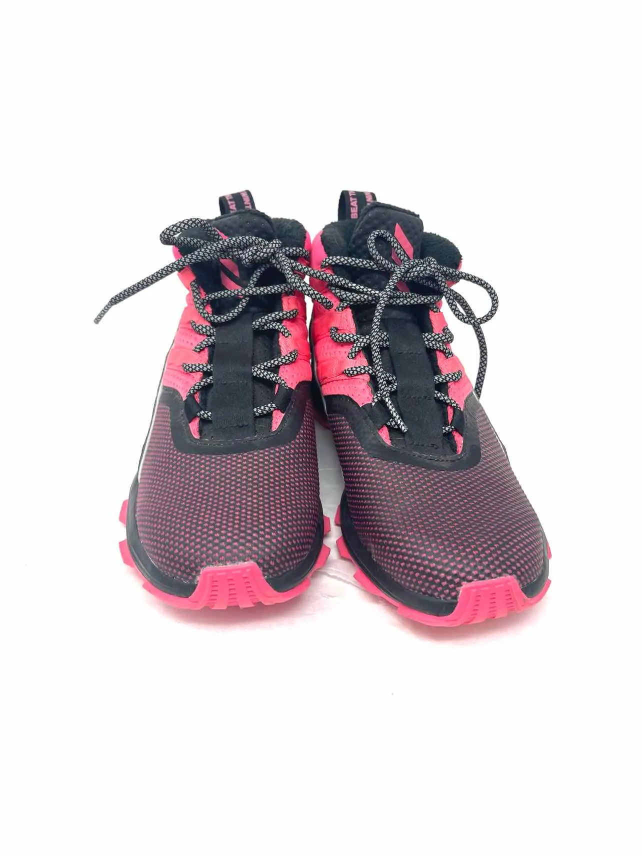 Chaussures de sport Adidas Taille 6 Noires/Roses à lacets texturées
