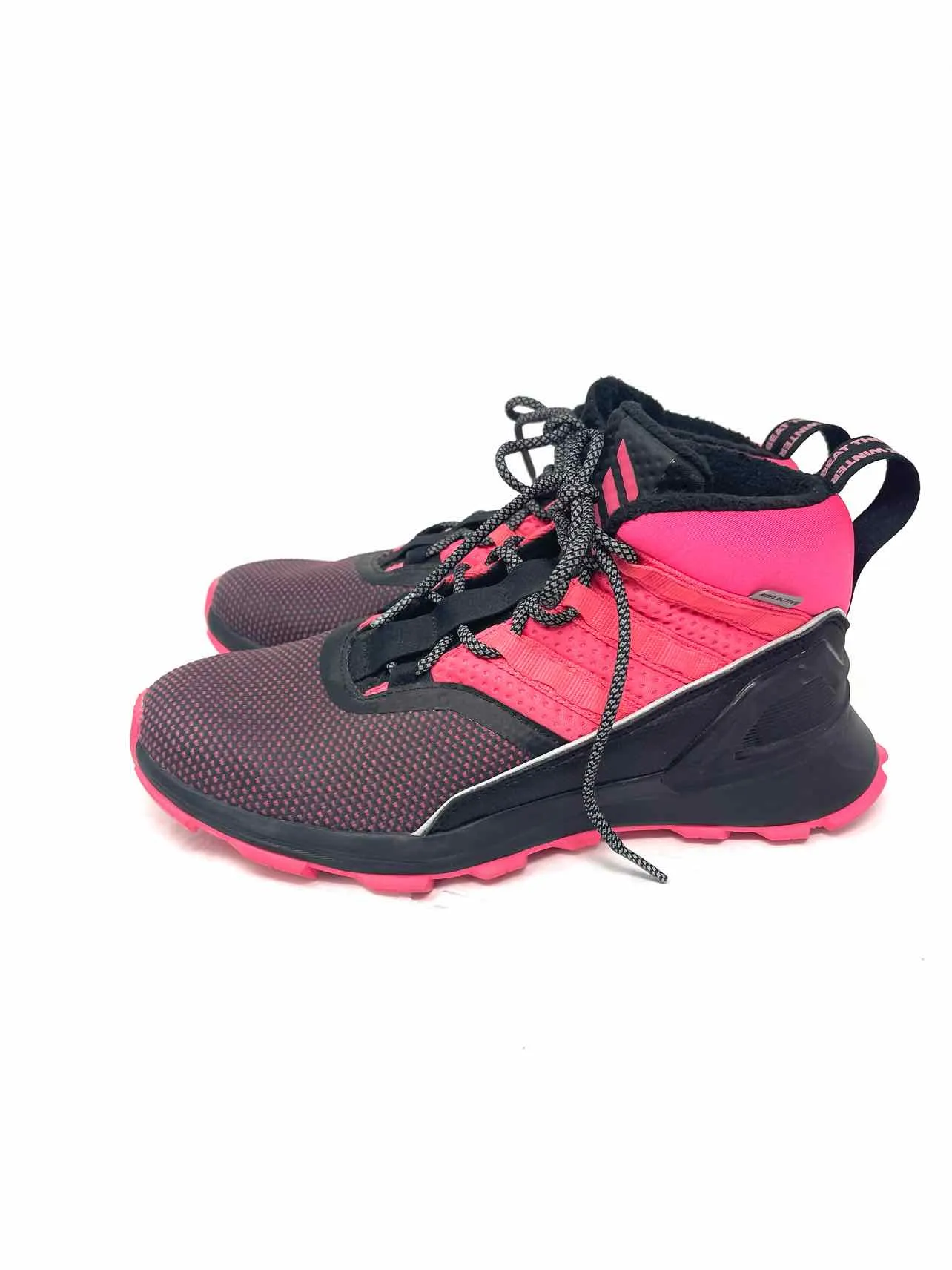 Chaussures de sport Adidas Taille 6 Noires/Roses à lacets texturées