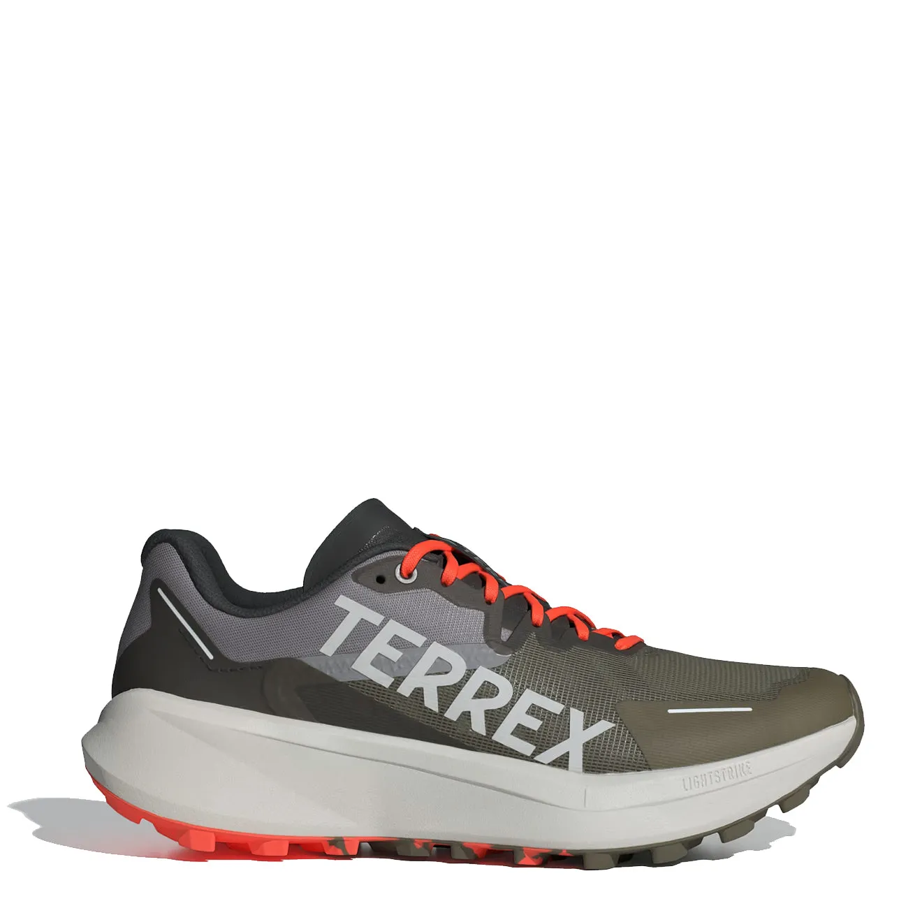 Chaussures de trail Adidas Terrex Agravic 3 Olive Strata / Gris Un / Orange Semi Impact