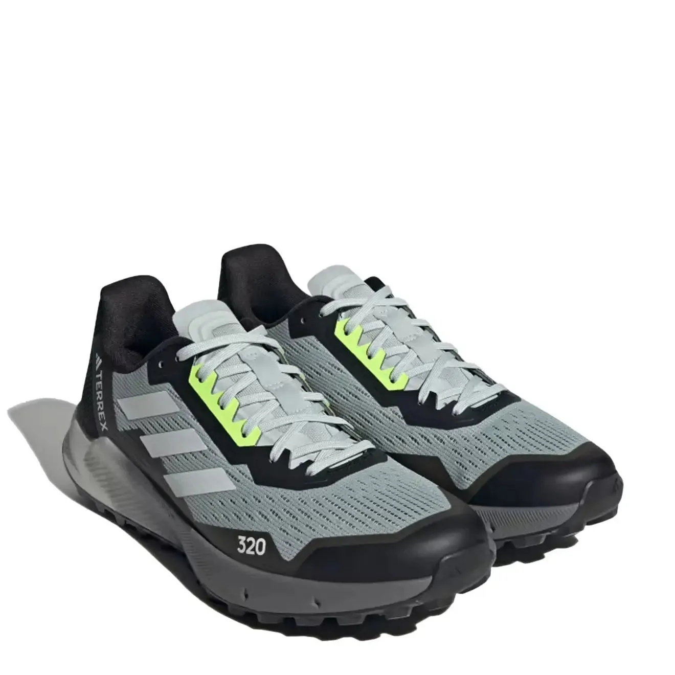 Adidas Terrex Agravic Flow 2.0 Chaussures de Trail Wonder Silver / Crystal White / Lucid Lemon