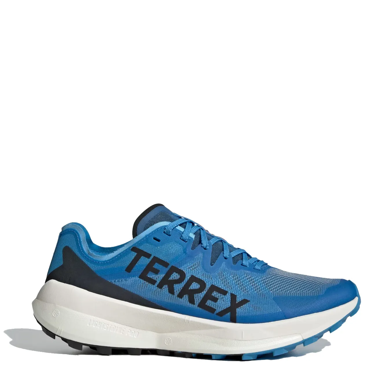 Adidas Terrex Agravic Speed Chaussures de Trail Running Bleu Pulsation / Noir de Base / Orange Semi Impact