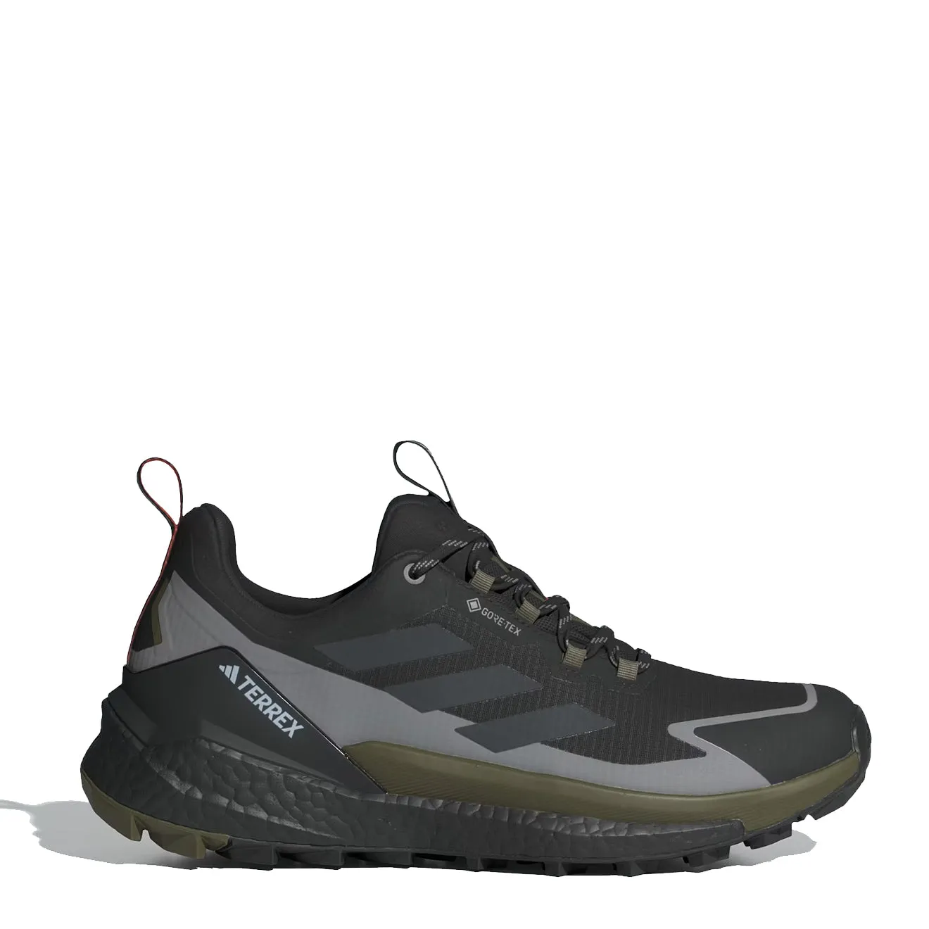 Adidas Terrex Free Hiker 2 Low Gore-Tex Noir de base / Carbone / Olive Strata
