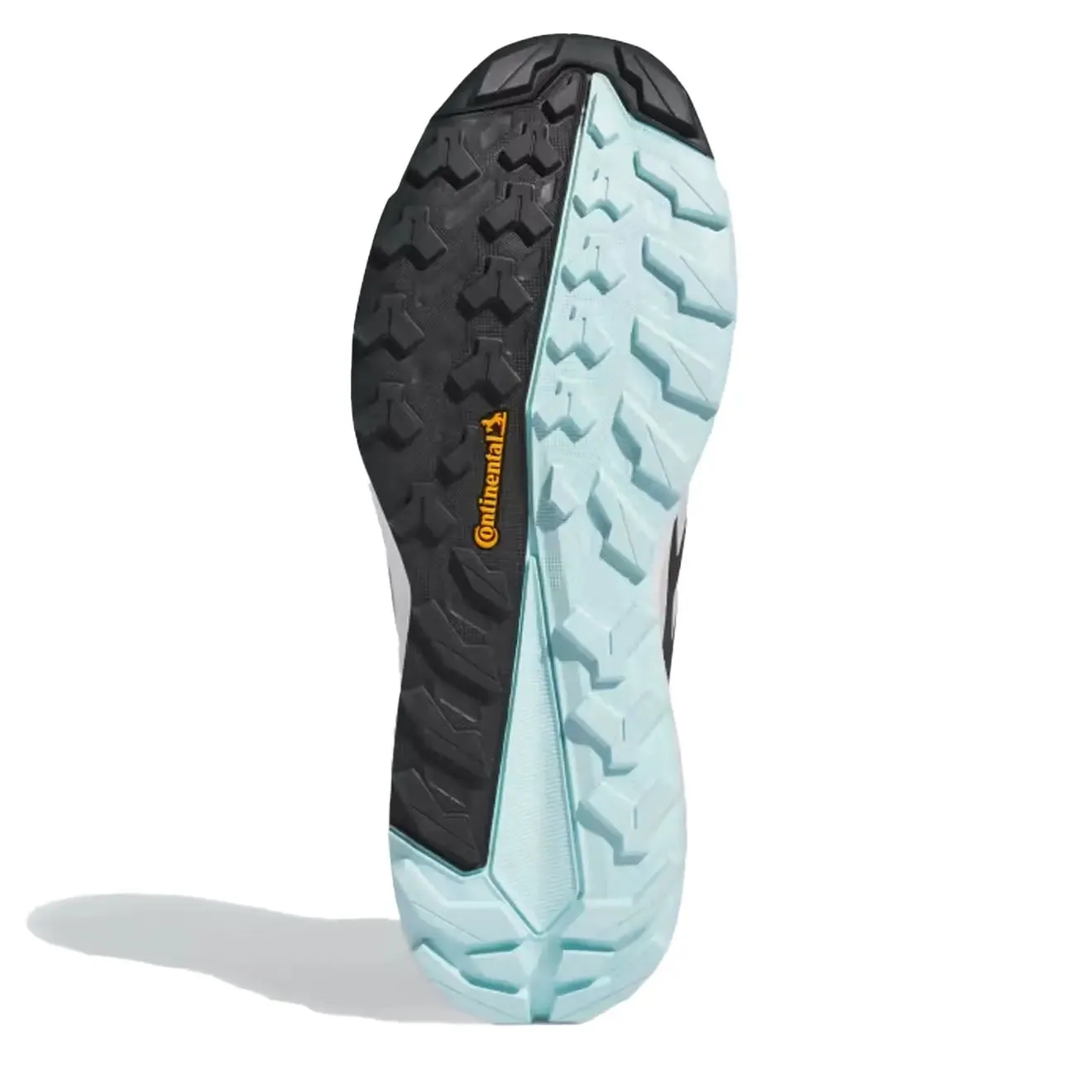 Adidas Terrex Free Hiker 2.0 Low Gore-Tex Chaussures de Randonnée Noir de Base / Argent Merveille / Bleu Aqua Semi Flash