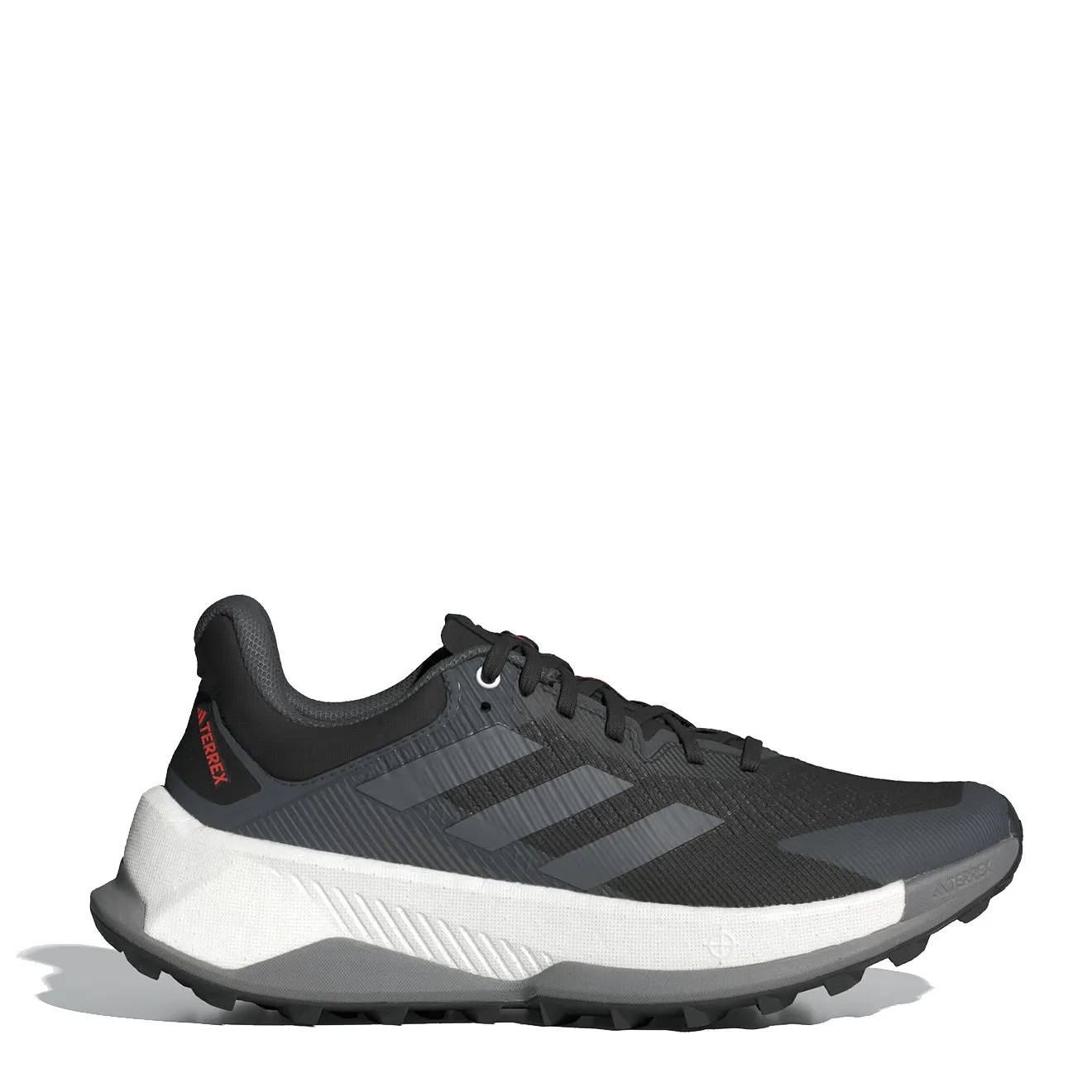 Adidas Terrex Soulstride Ultra Chaussures de Trail Noir de Base / Gris Four / Orange Impact