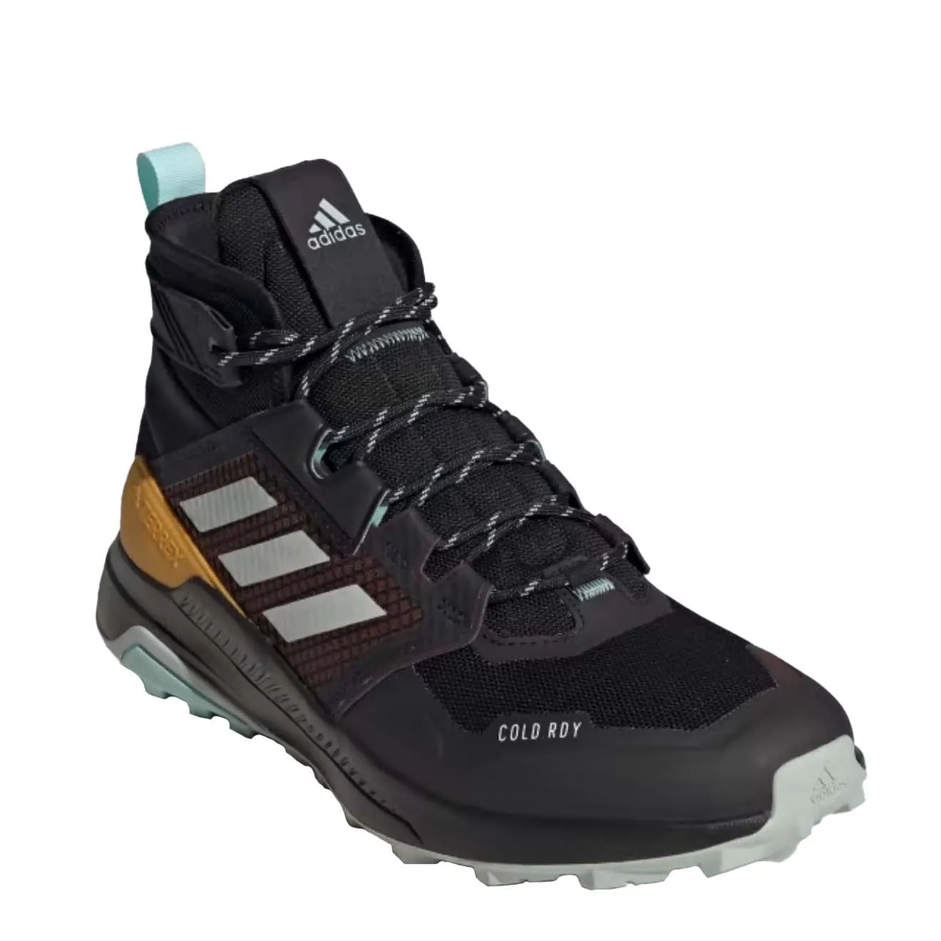 Chaussures de randonnée Adidas Terrex Trailmaker Mid Cold.Rdy Marron Ombre / Argent Wonder / Bleu Aqua Semi Flash