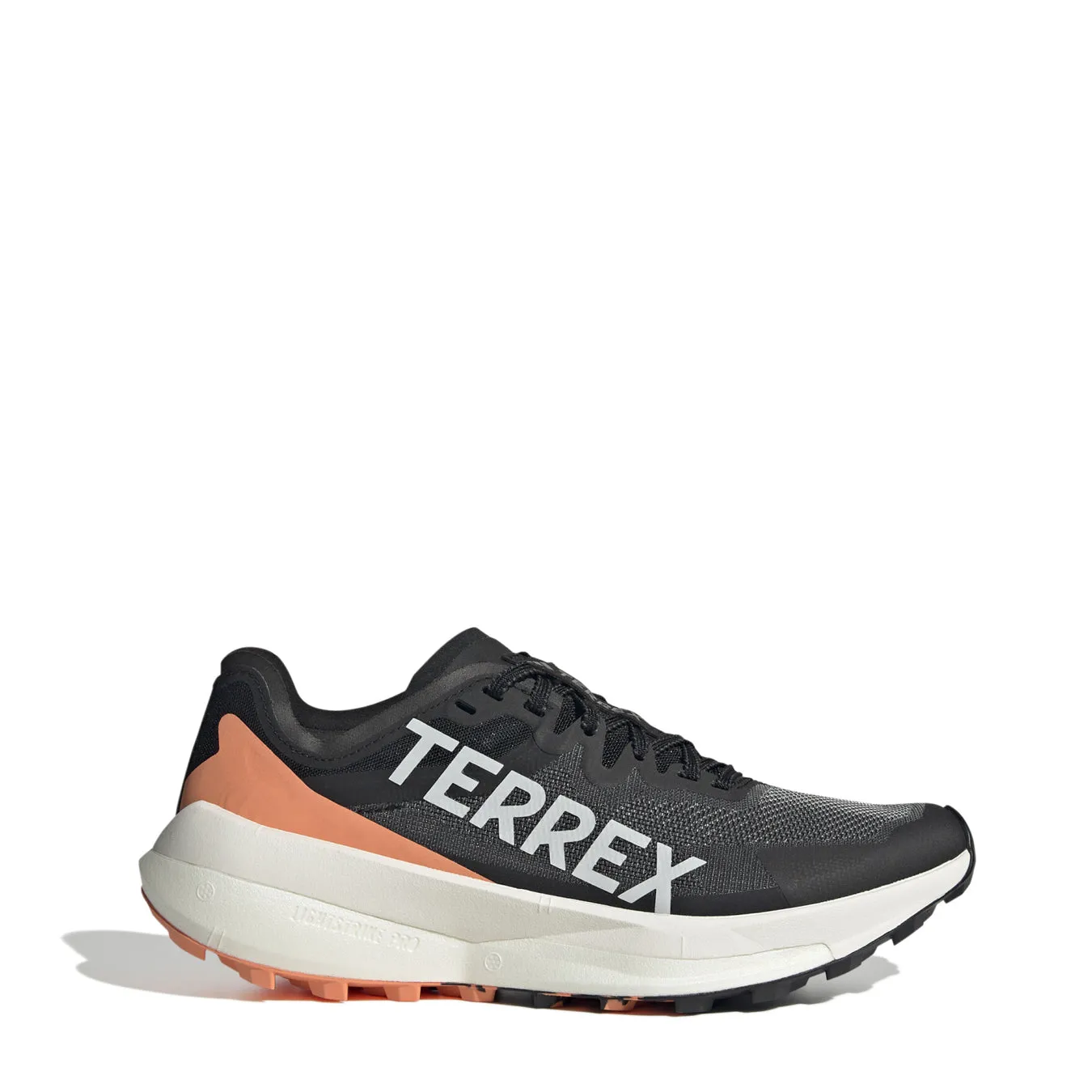Adidas Terrex Chaussures de Trail Femme Agravic Speed Noir de Base / Gris Un / Teinte Ambre