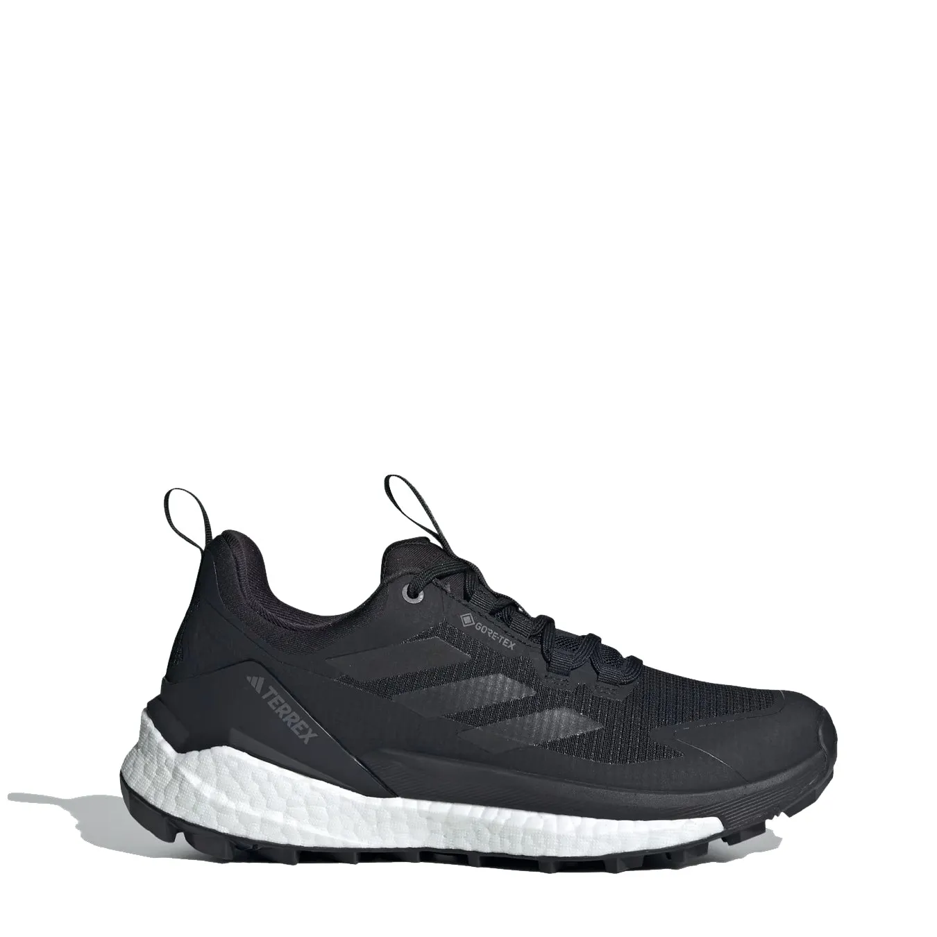 Adidas Terrex Chaussures de Randonnée Basses Femmes Free Hiker 2.0 Gore-Tex Noir de Base / Noir de Base / Gris Quatre