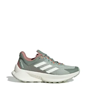 Adidas Terrex Womens Soulstride Flow Trail Running Shoe Linen Green / Off White / Silver Green