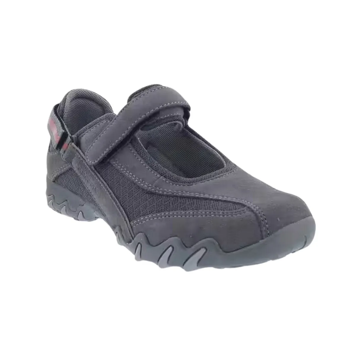 Niro Asphalt Suède/Maille pour Femme Polyvalente