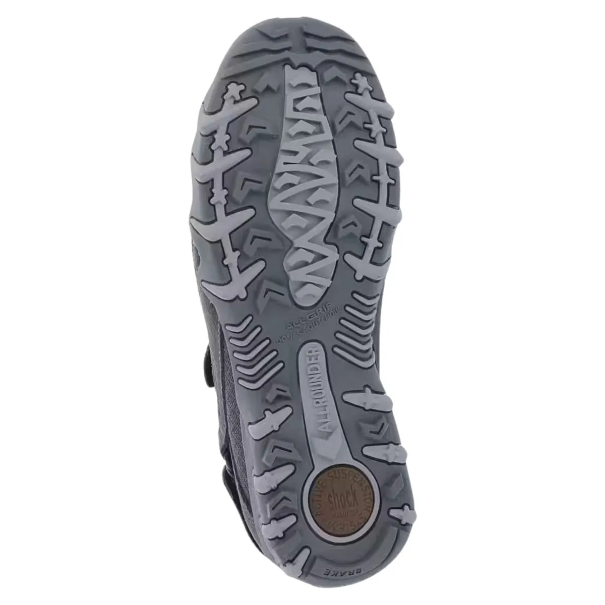 Niro Asphalt Suède/Maille pour Femme Polyvalente
