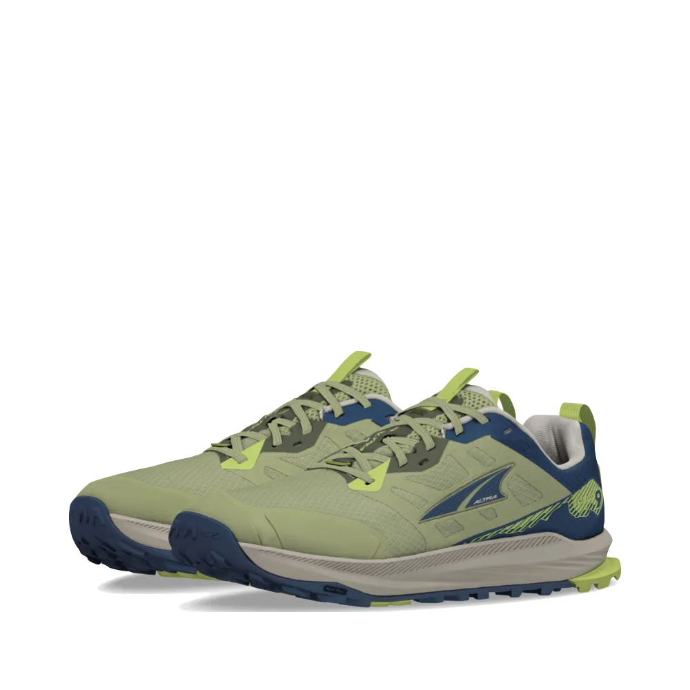 Altra Chaussure de course Lone Peak 9 pour Homme en Olive Poussiéreux