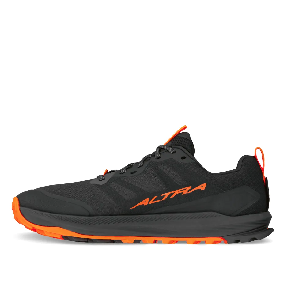 Altra Chaussures de Trail Running Lone Peak 9   pour Homme en Noir/Orange SS25