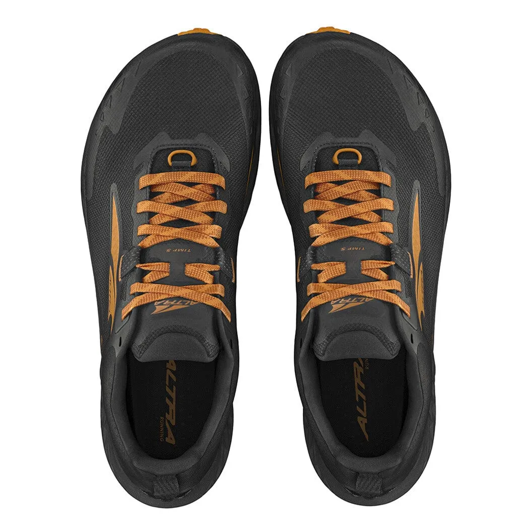 Chaussures de trail Altra Timp 5 GTX pour hommes en noir AW24