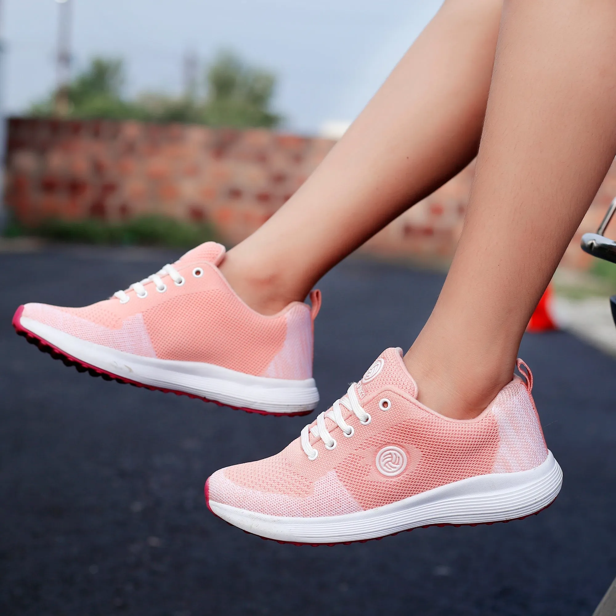 Bacca Bucci TOKYO Chaussures de Course pour Femmes | Chaussures de Marche pour Femmes Rose & Violet