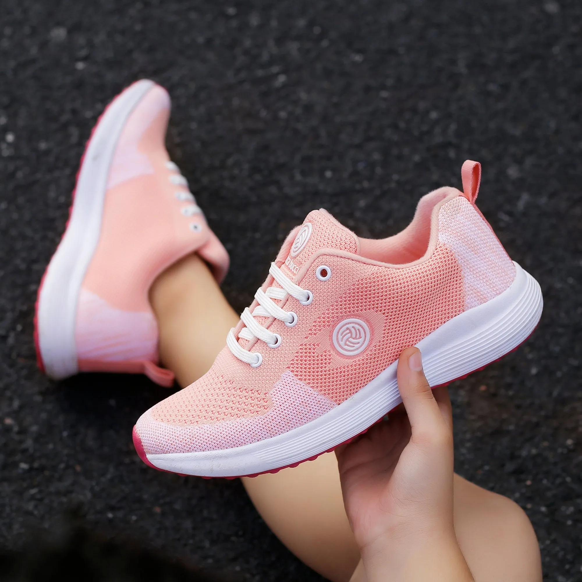 Bacca Bucci TOKYO Chaussures de Course pour Femmes | Chaussures de Marche pour Femmes Rose & Violet