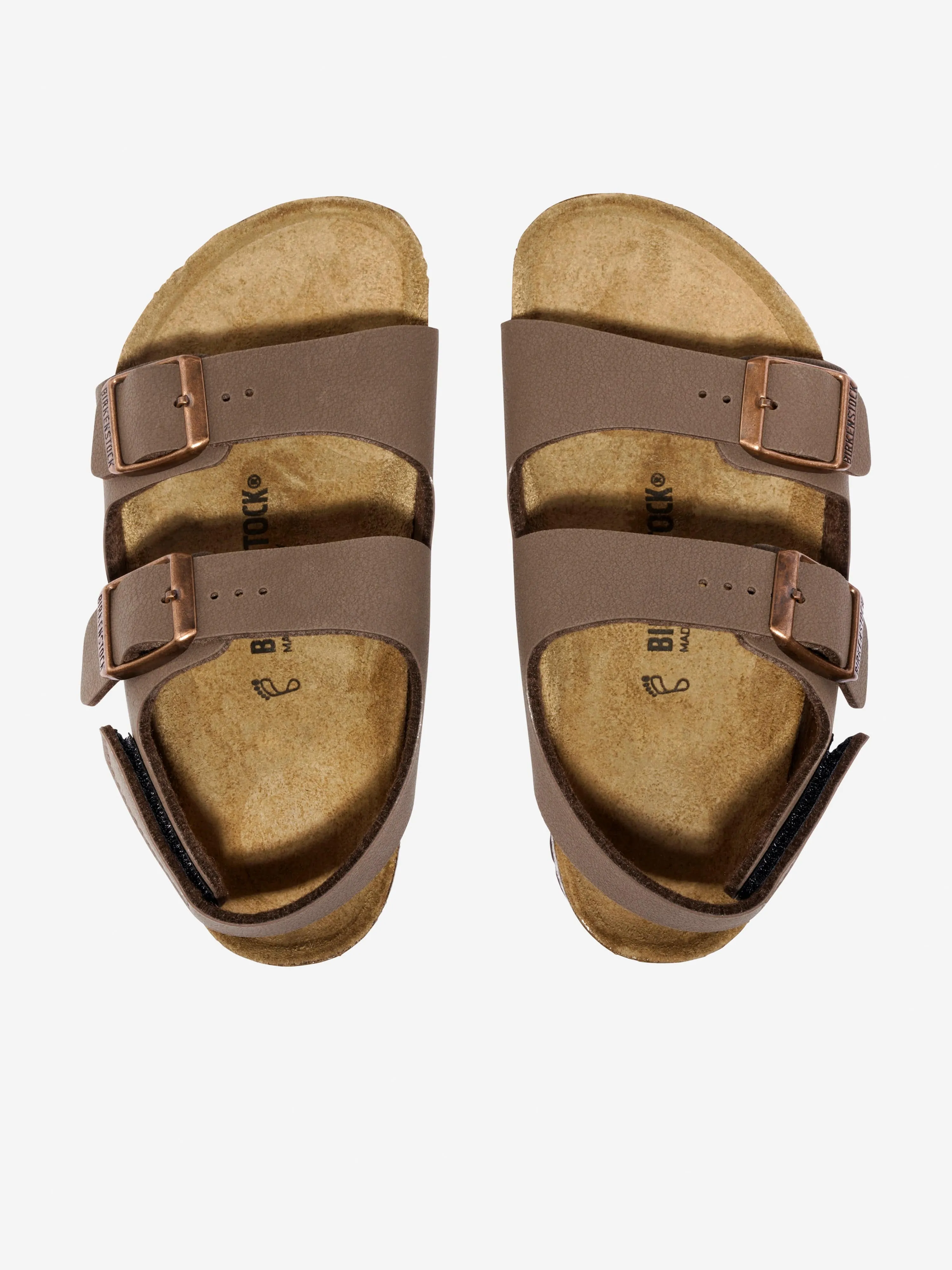 BIRKENSTOCK Sandales Classiques Milano pour Enfants en Marron