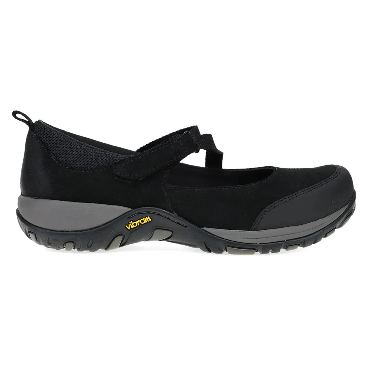 Dansko Primrose pour Femme en Suède Noir Brunie Mary Jane