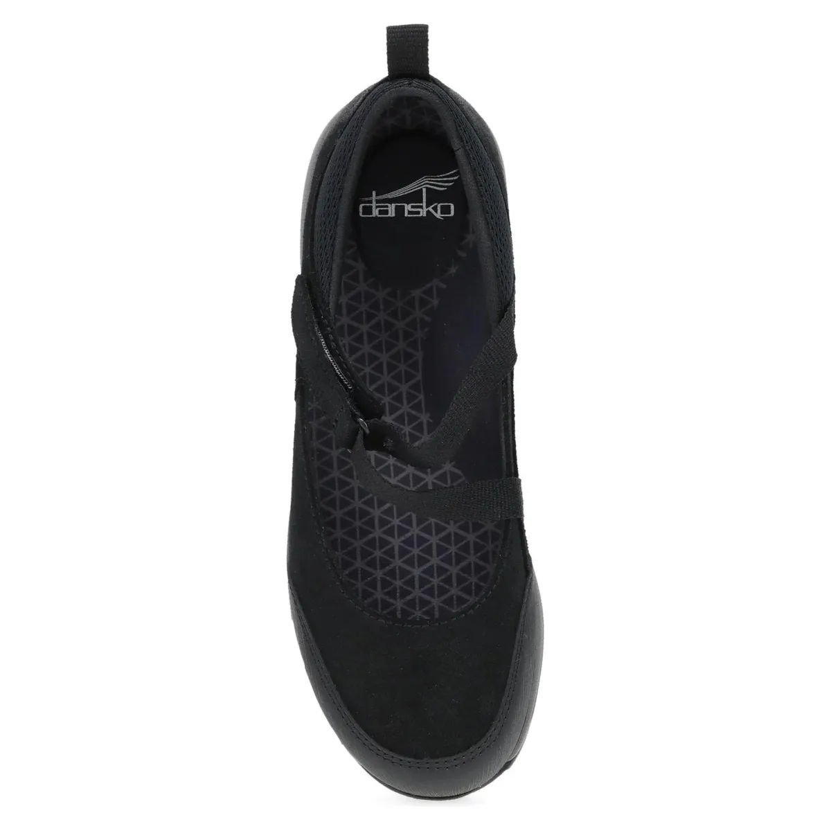 Dansko Primrose pour Femme en Suède Noir Brunie Mary Jane