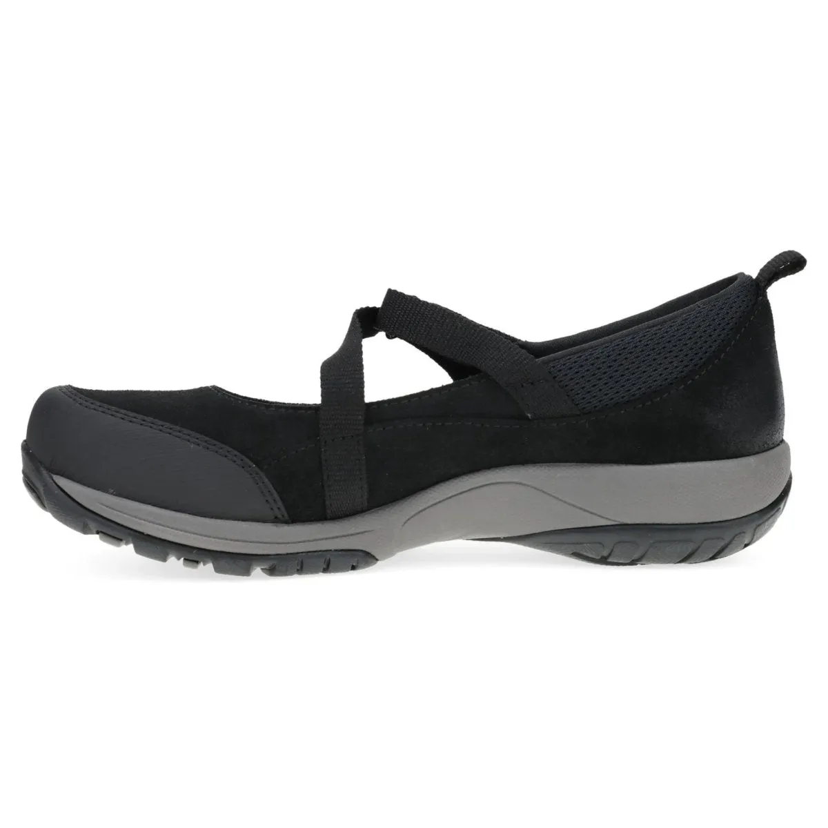 Dansko Primrose pour Femme en Suède Noir Brunie Mary Jane
