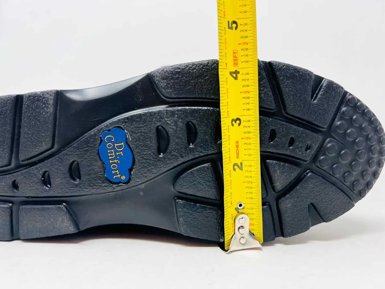 Dr. Comfort Taille 8 Cuir Noir AVEC BOÎTE !!! Chaussures Sneakers