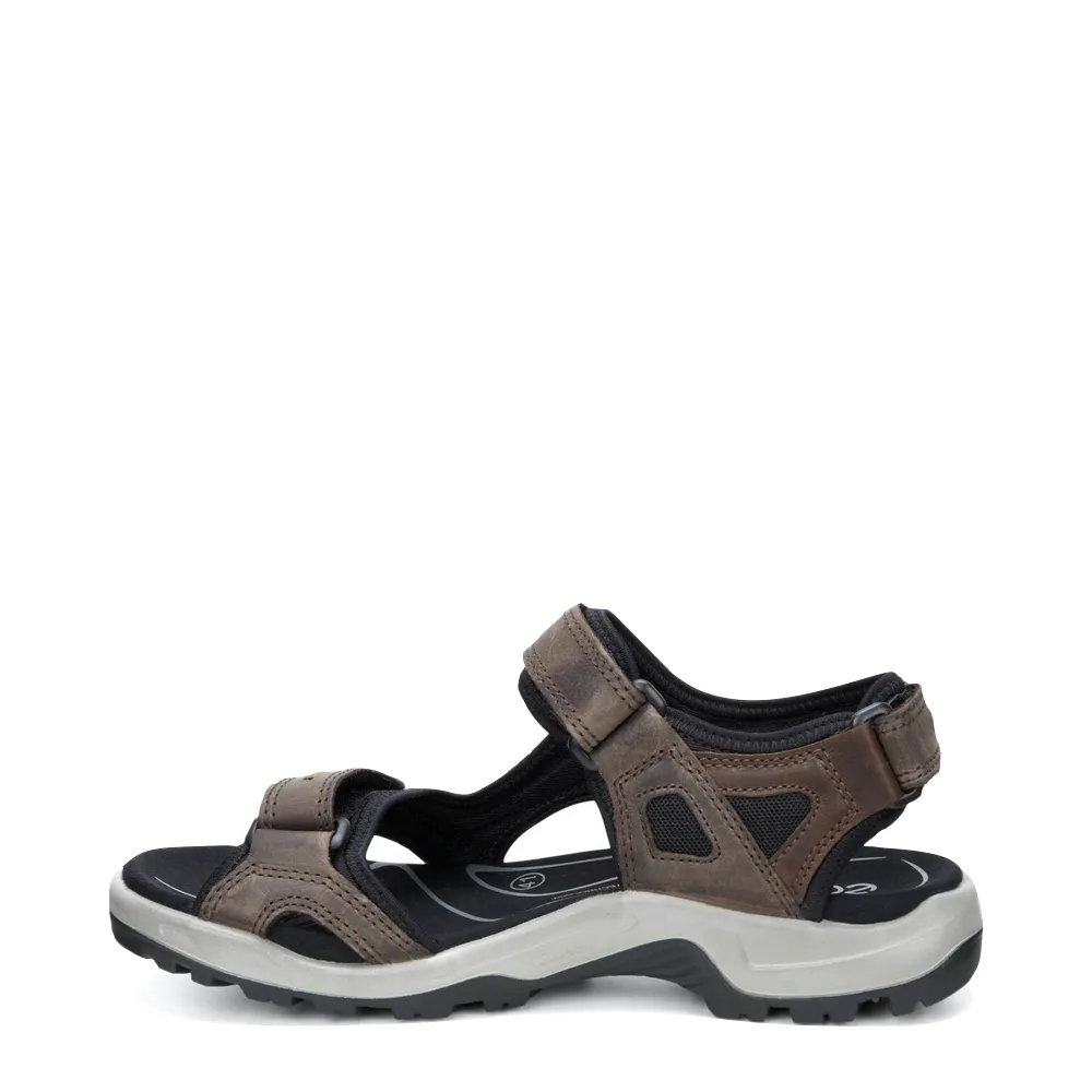Sandale Yucatan pour Homme Ecco en couleur Espresso