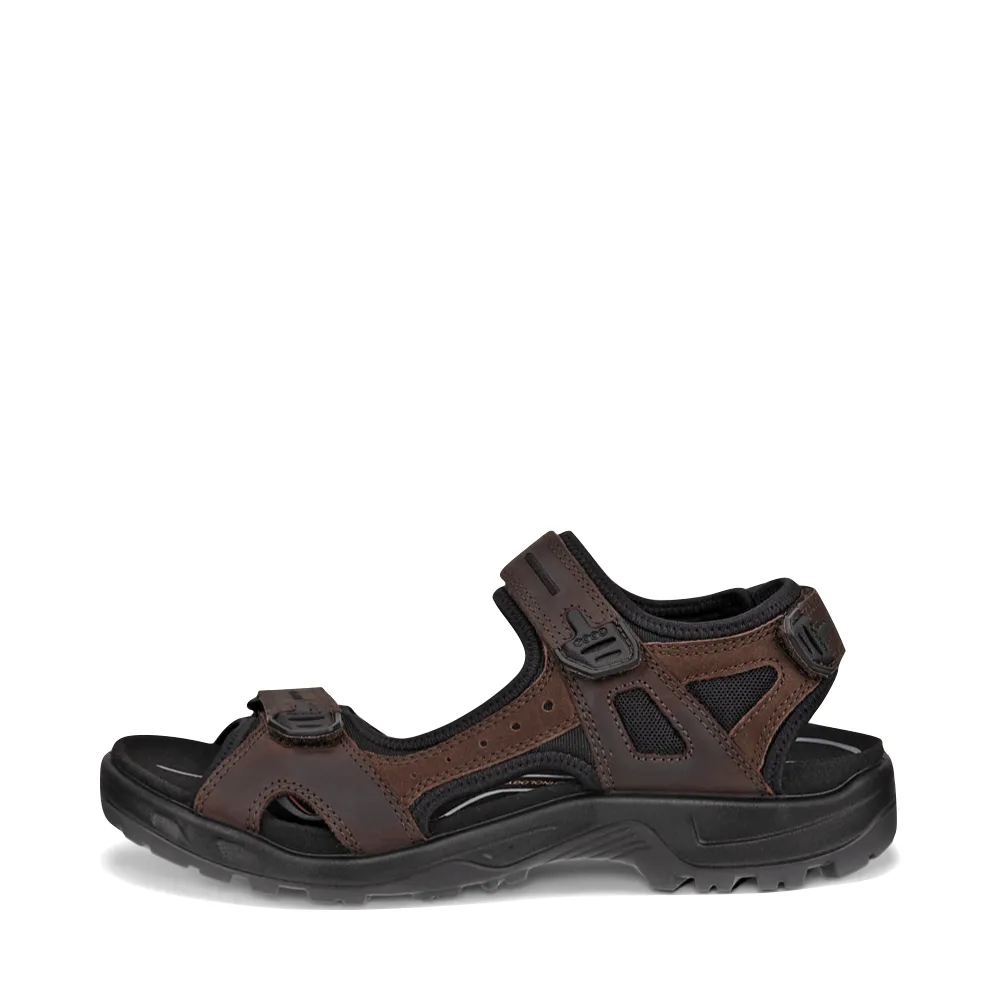 Sandale Yucatan pour Homme Ecco en Moka