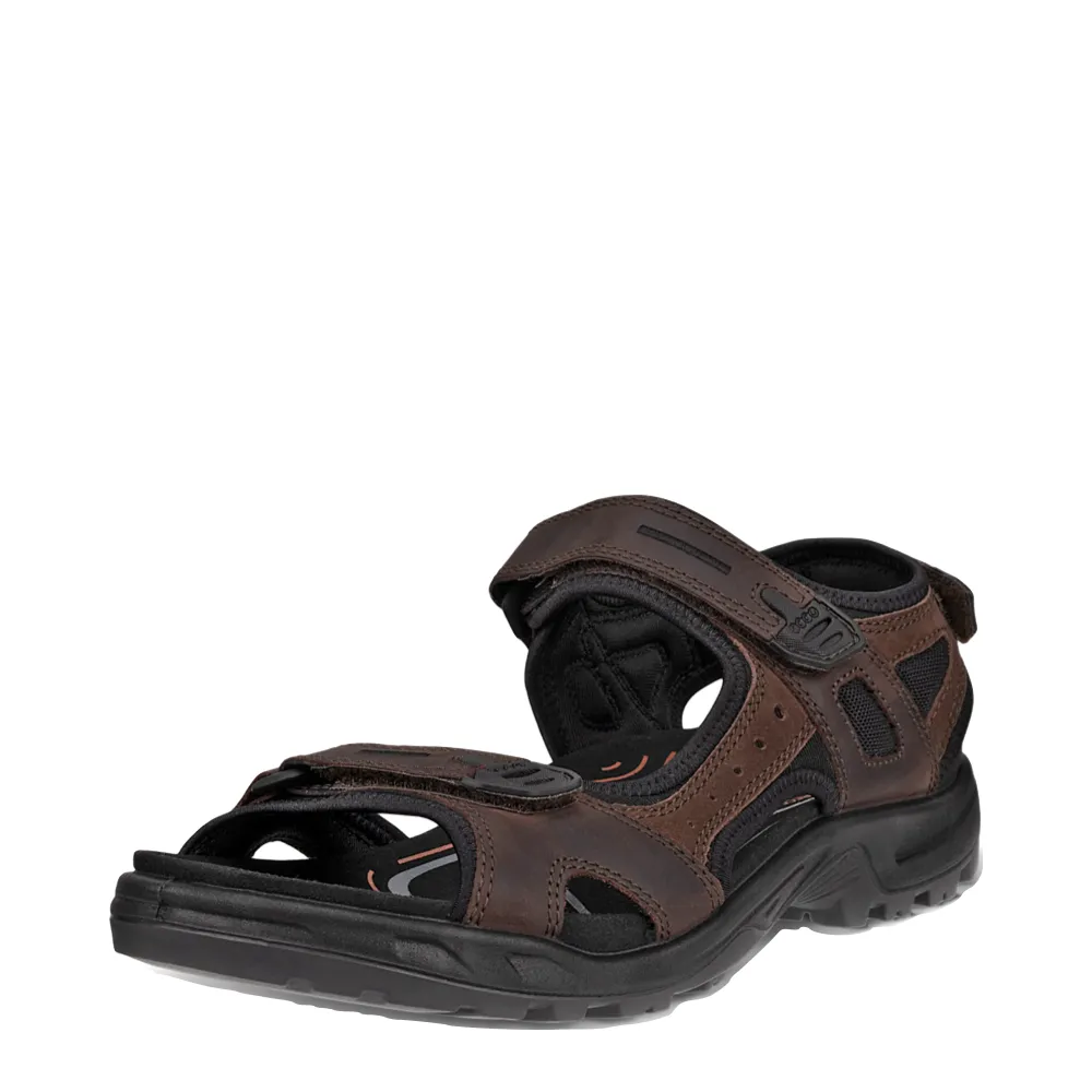 Sandale Yucatan pour Homme Ecco en Moka