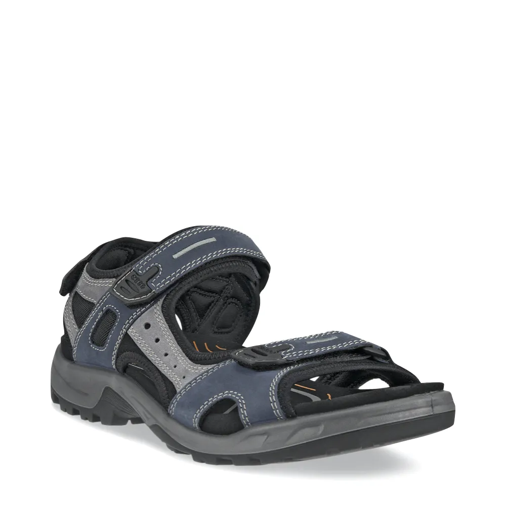 Sandales Ecco pour hommes Yucatan en bleu marine