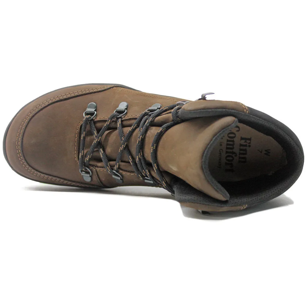 Chaussures de randonnée pour hommes Finn Comfort Tibet en cuir Nubuck
