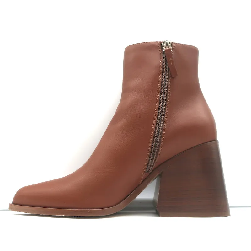 Bottes chelsea Gabriela Hearst Ava en cuir marron taille 36.5
