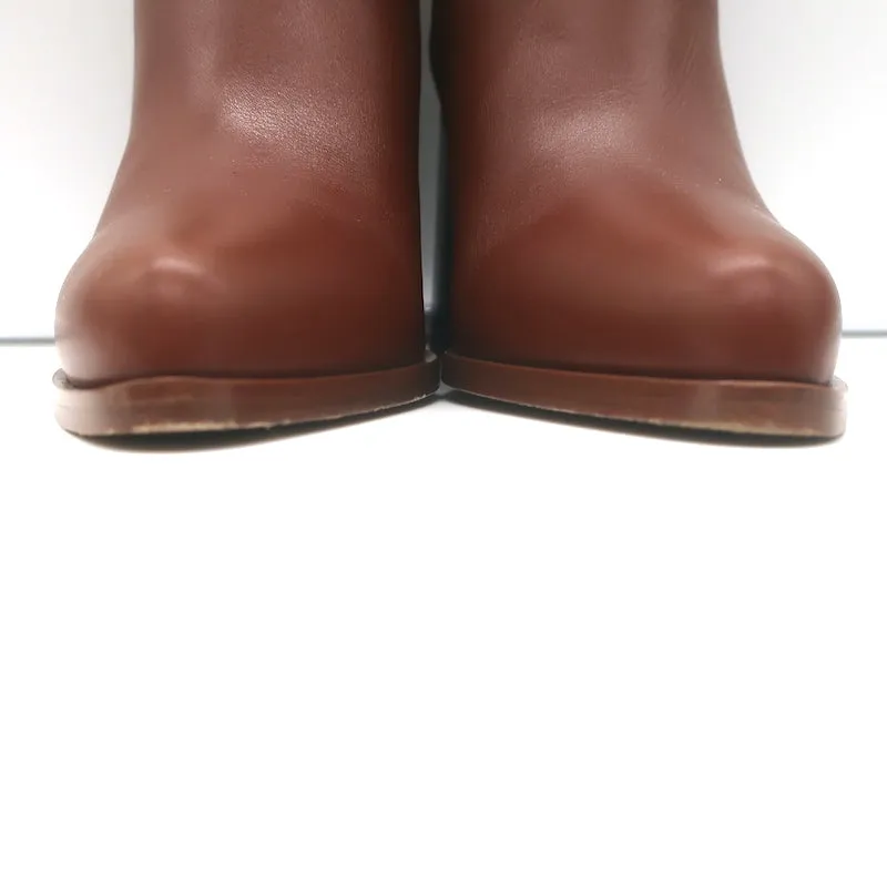 Bottes chelsea Gabriela Hearst Ava en cuir marron taille 36.5