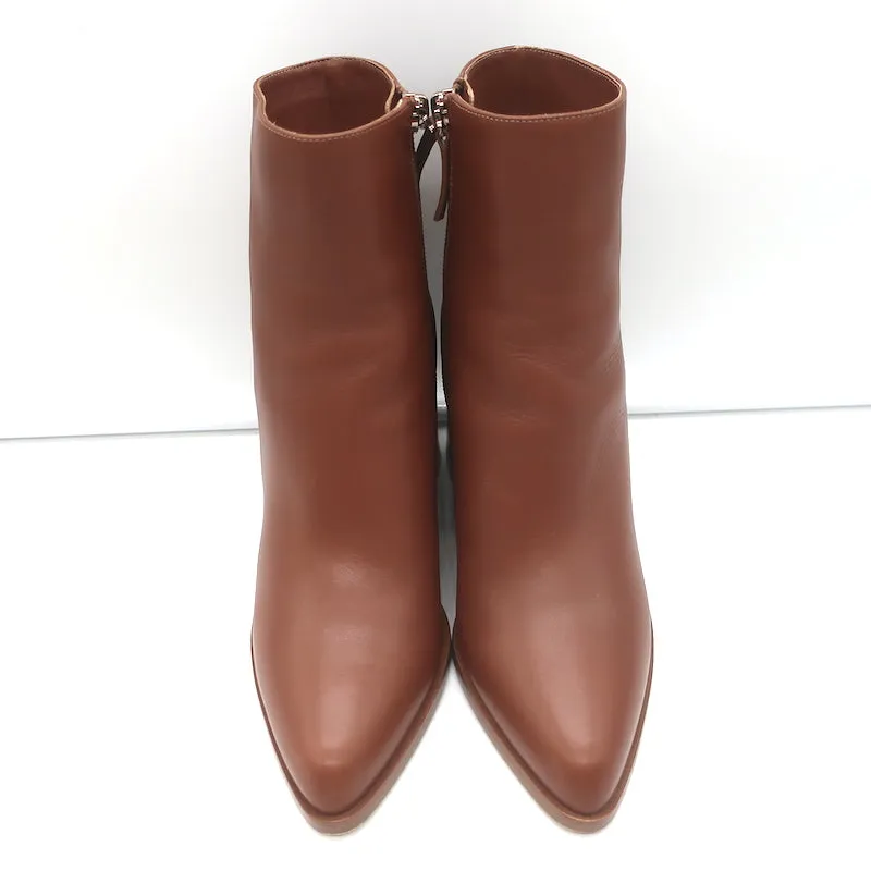 Bottes chelsea Gabriela Hearst Ava en cuir marron taille 36.5