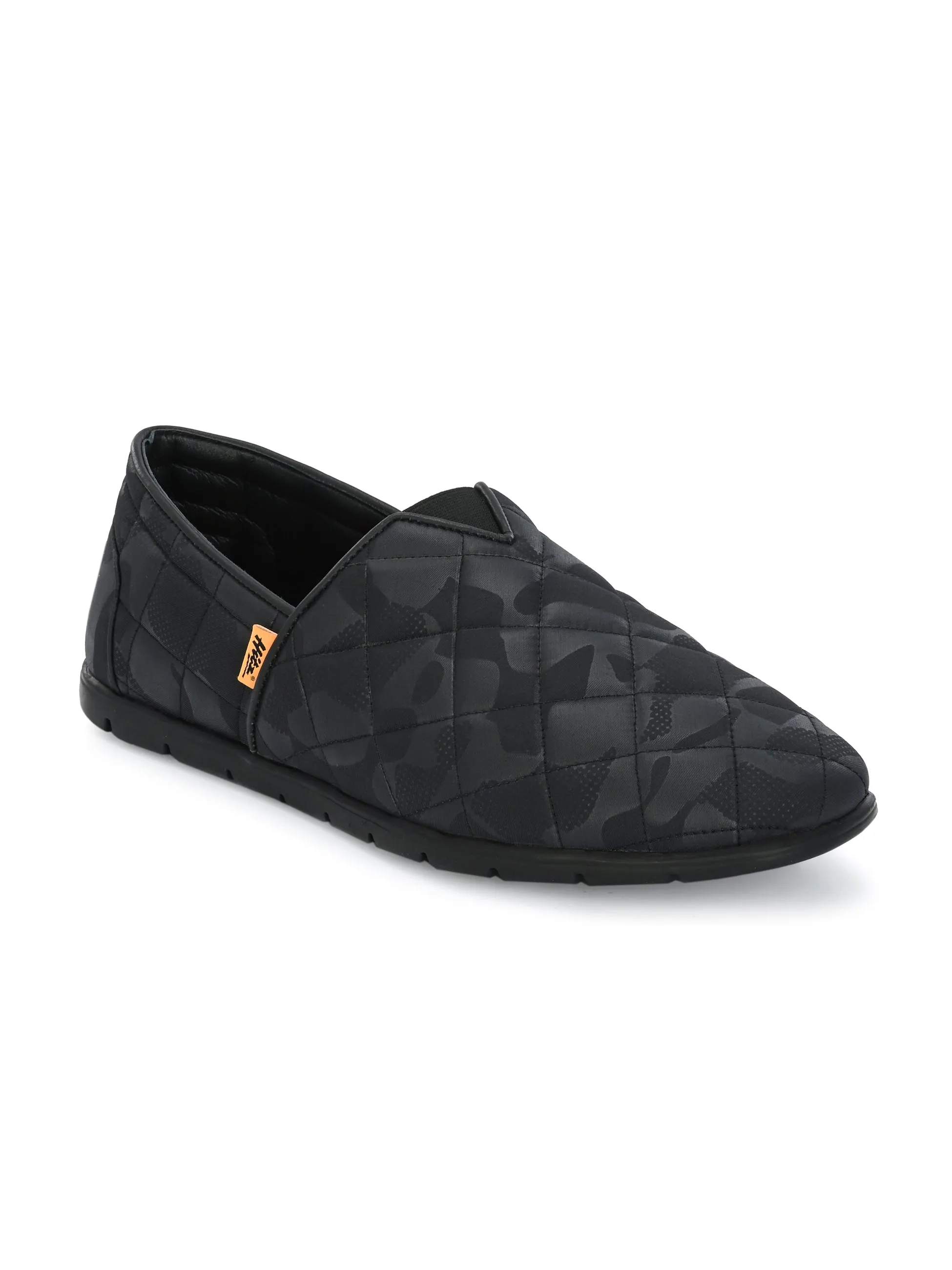 HITZ154 - Chaussures de marche décontractées noires pour hommes