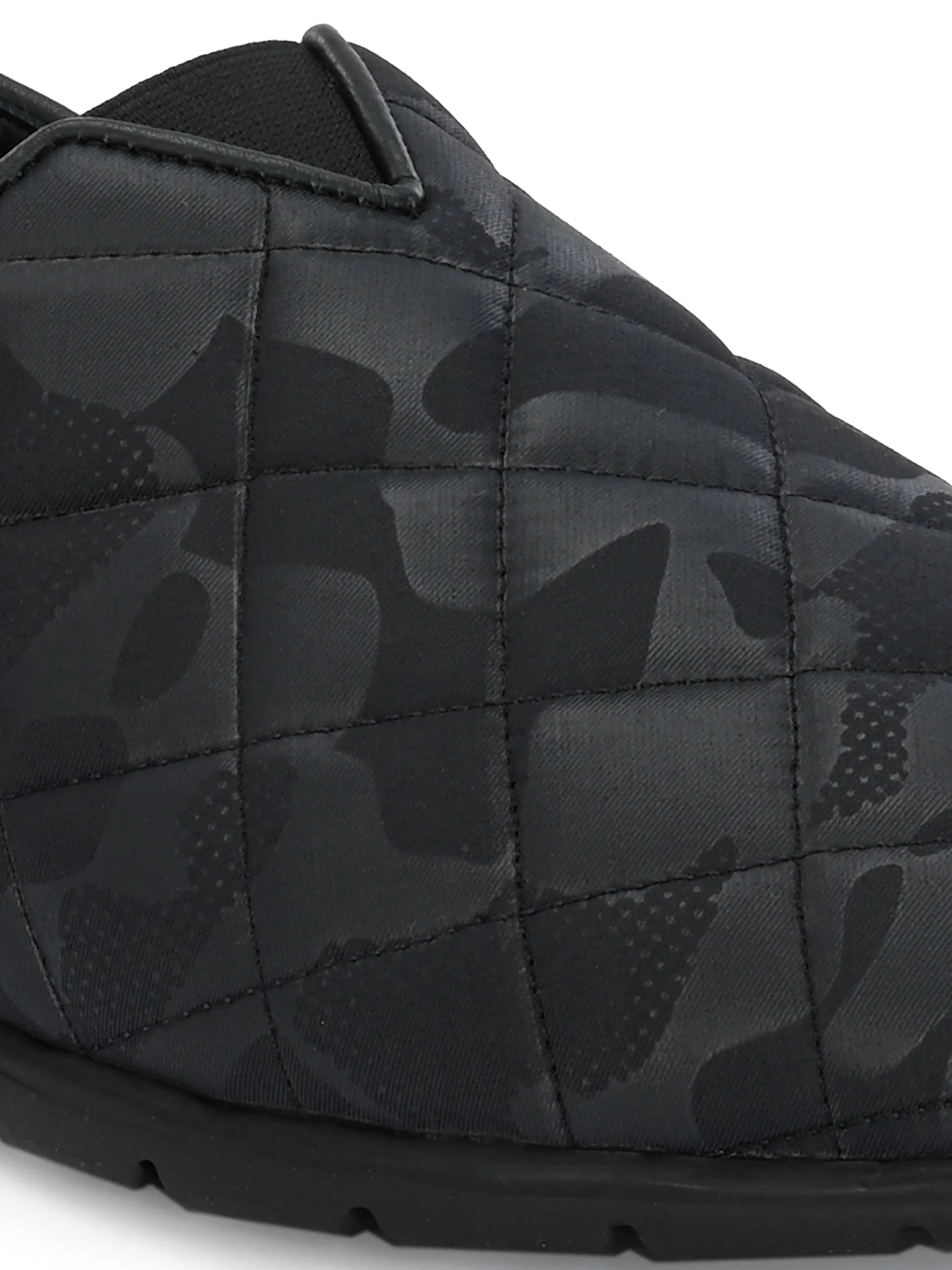 HITZ154 - Chaussures de marche décontractées noires pour hommes