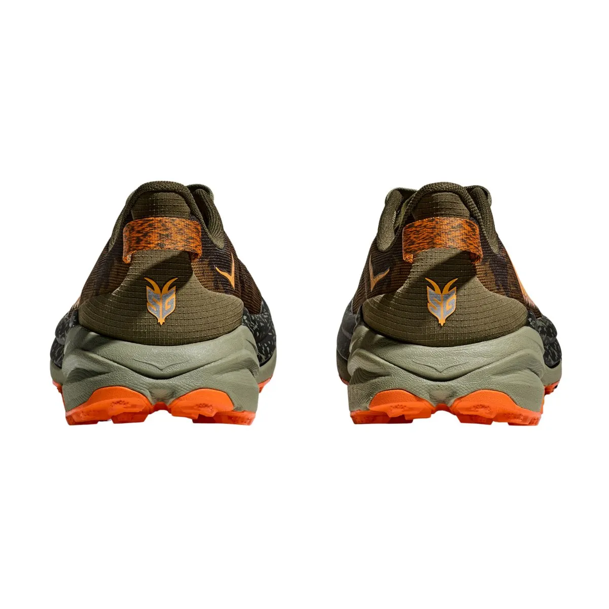 Hoka One One Chaussures Homme Speedgoat 6 Olive Antique/Courge