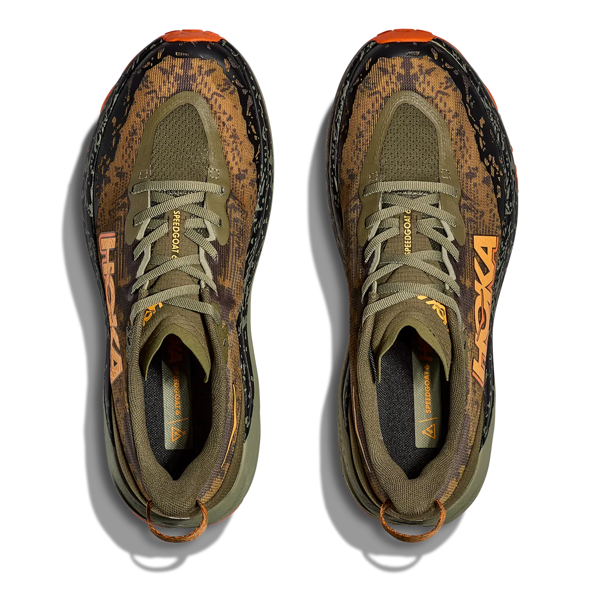 Hoka Speedgoat 6 - Olive Antique - Courge
