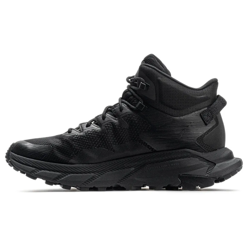 Bottes de randonnée cheville homme Hoka Trail Code GTX en textile synthétique
