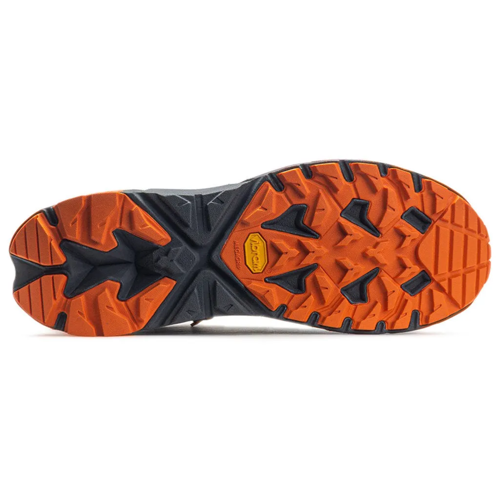 Bottes de randonnée cheville homme Hoka Trail Code GTX en textile synthétique
