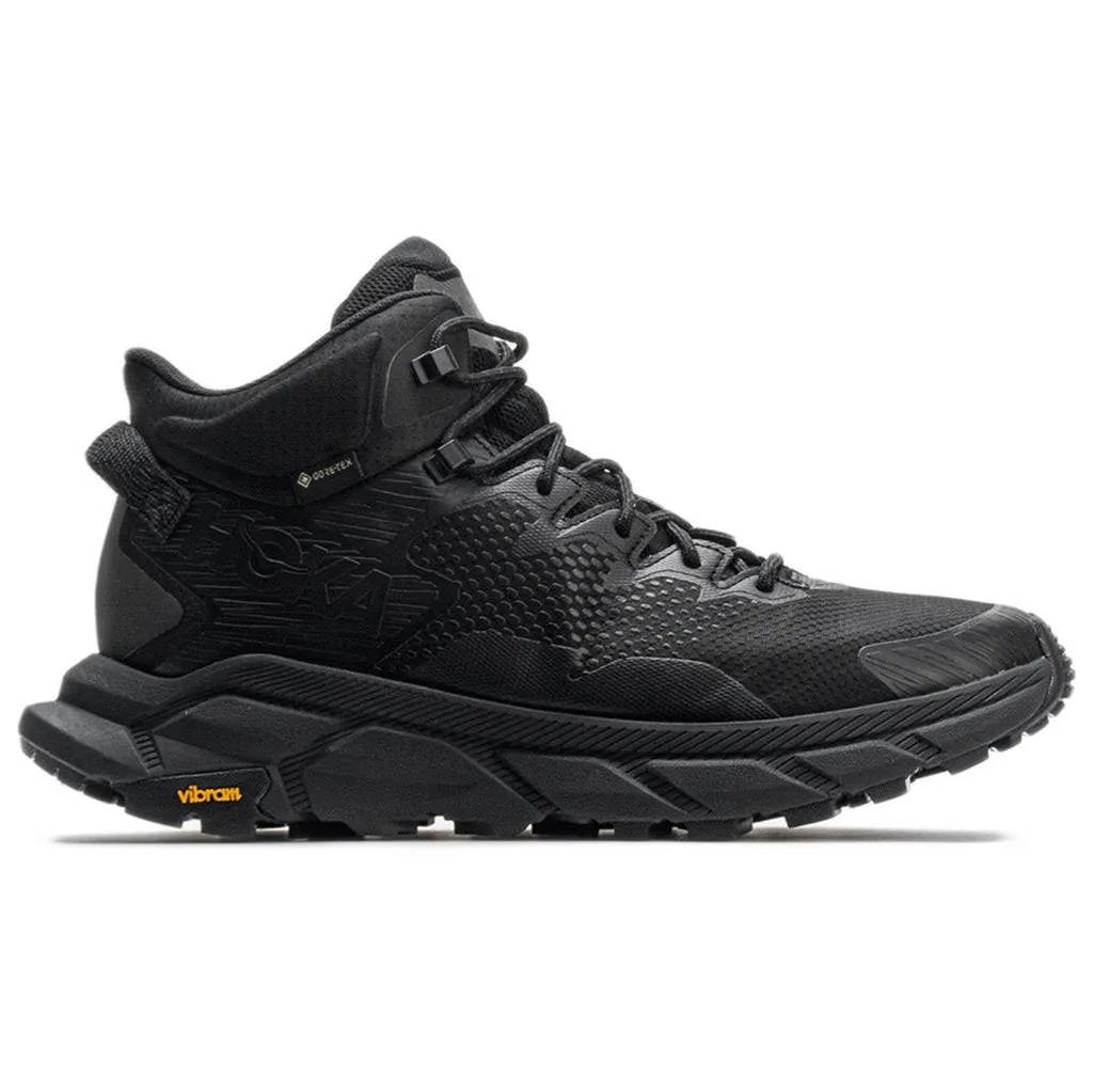Bottes de randonnée cheville homme Hoka Trail Code GTX en textile synthétique