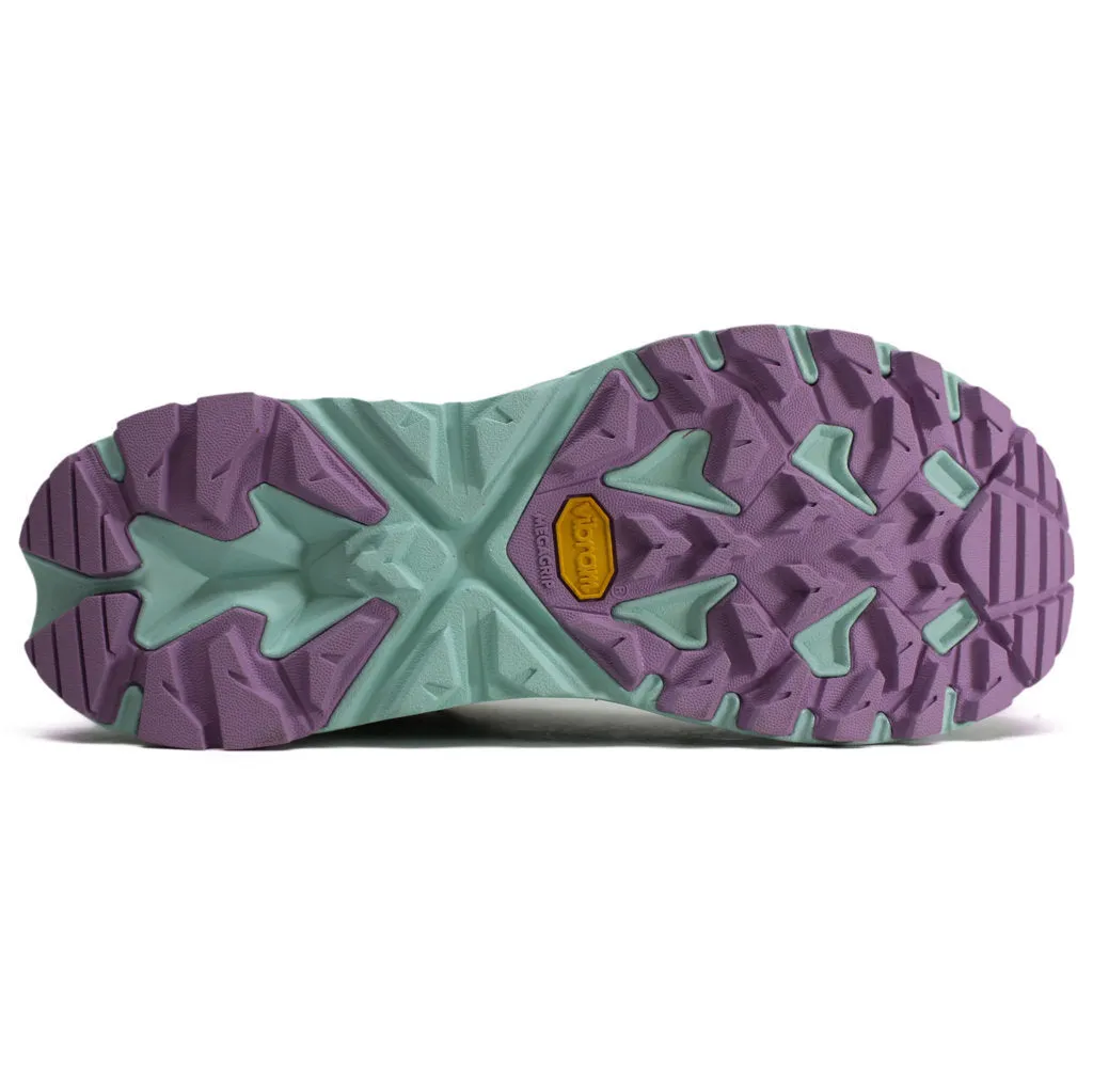 Bottes de randonnée cheville femme synthétique textile Hoka Trail Code GTX