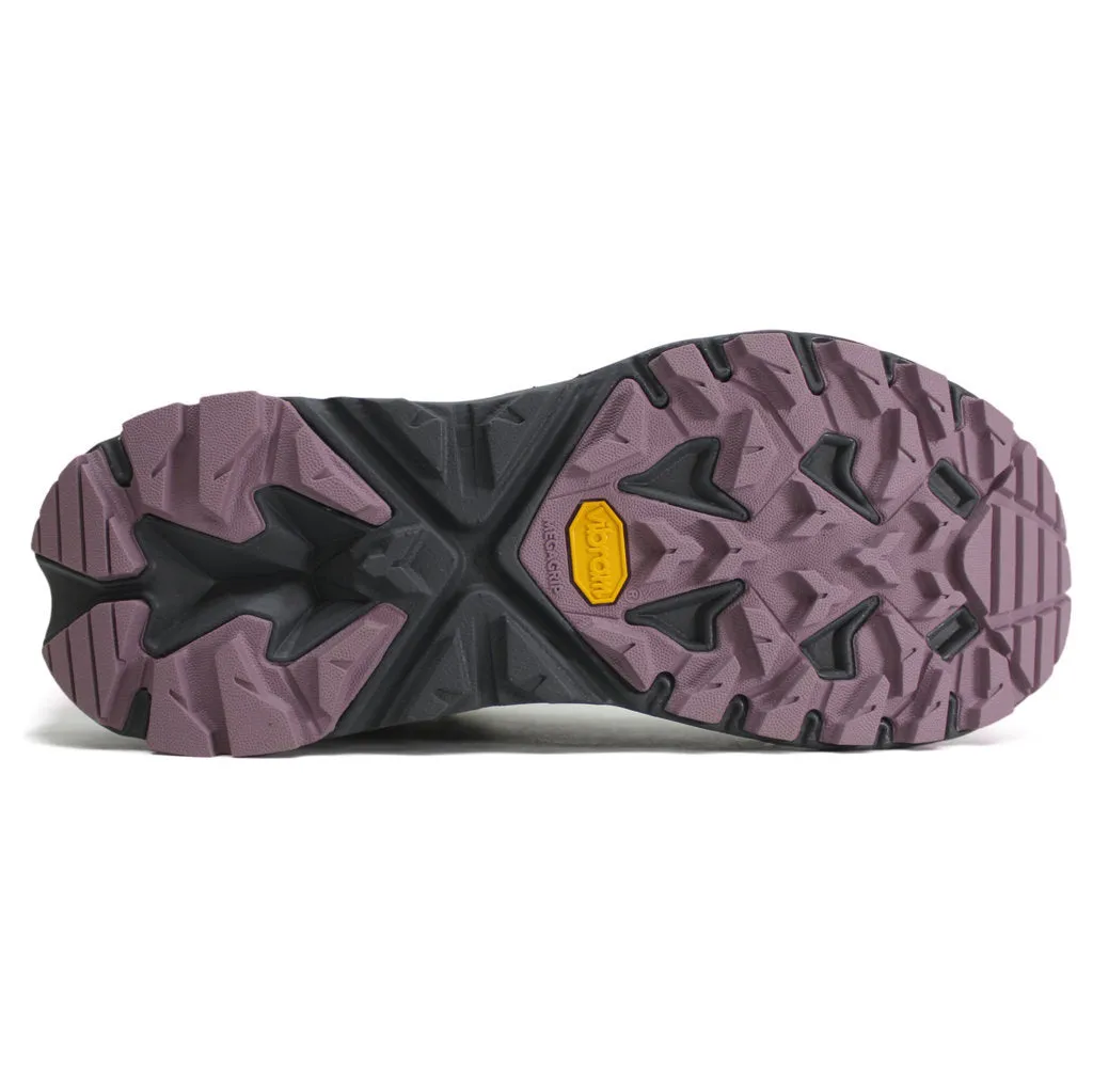 Bottes de randonnée cheville femme synthétique textile Hoka Trail Code GTX