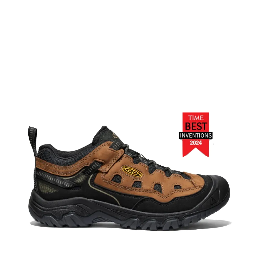Chaussure de randonnée KEEN Targhee IV ventilée pour homme en Bison/Jaune doré