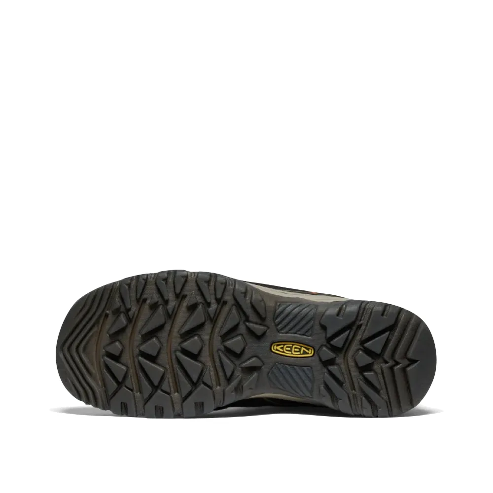 Chaussure de randonnée imperméable KEEN pour hommes Targhee IV en Turtle Sea/Roasted Pecan