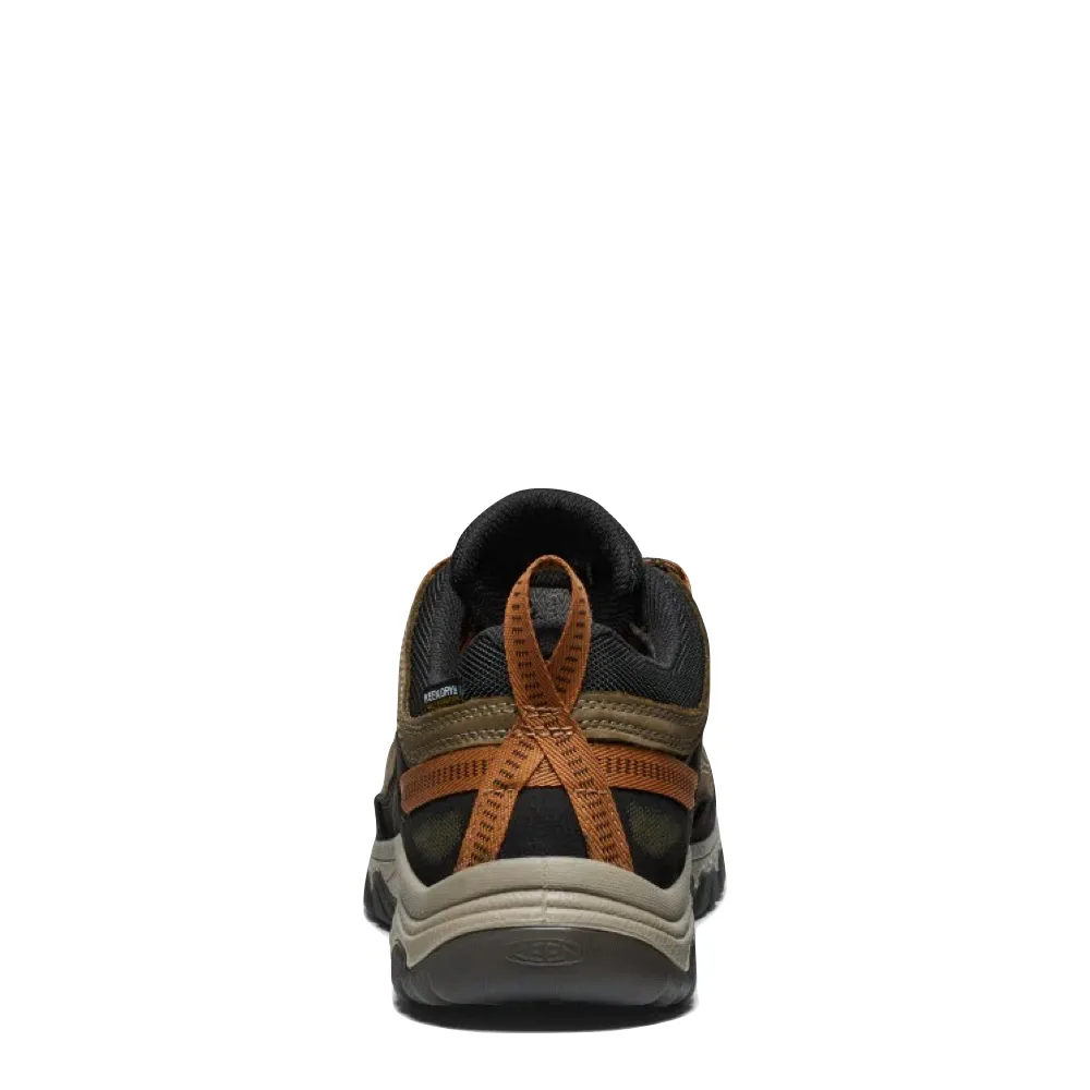 Chaussure de randonnée imperméable KEEN pour hommes Targhee IV en Turtle Sea/Roasted Pecan