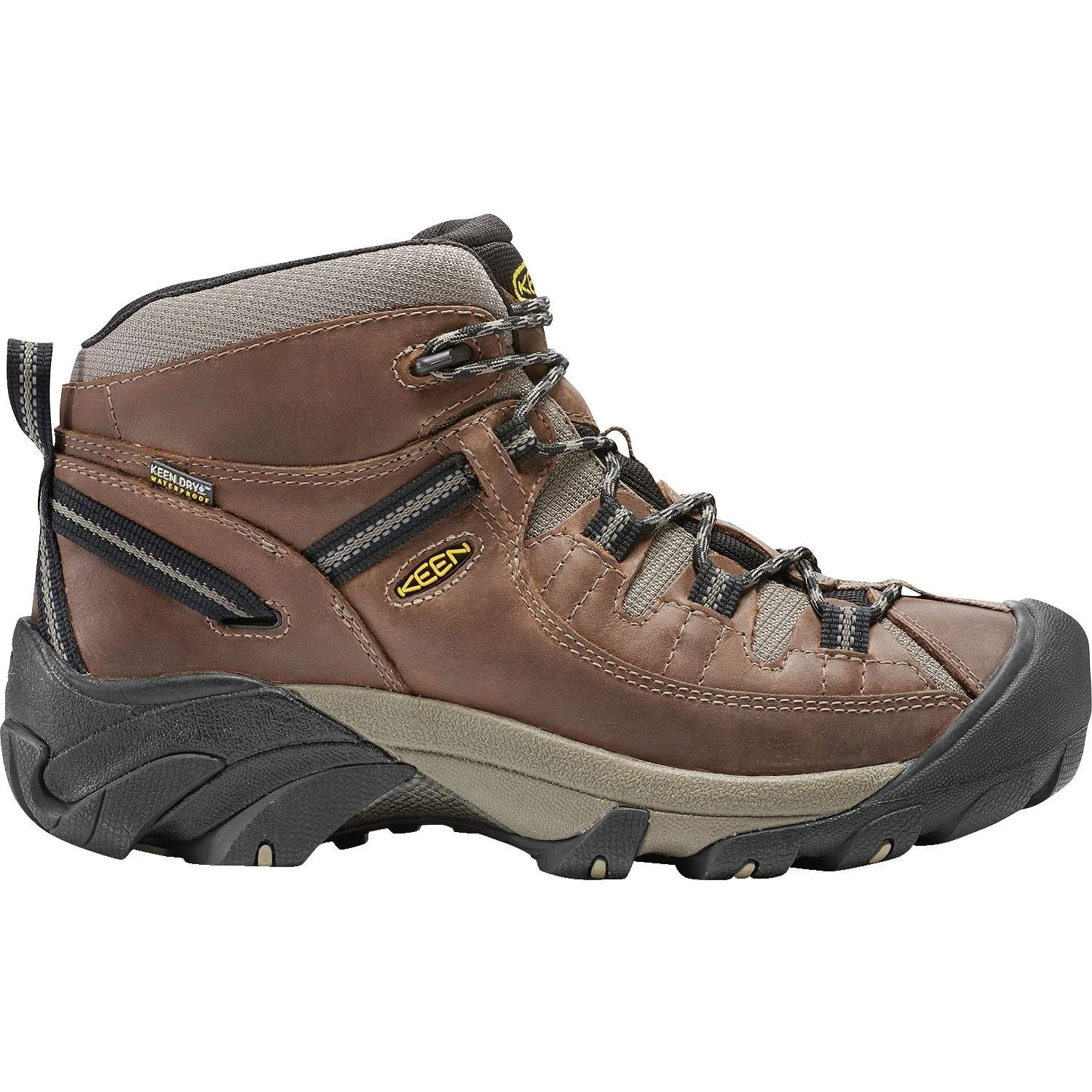 KEEN TARGHEE II MID WP HOMME SHITAKE/BRINDLE