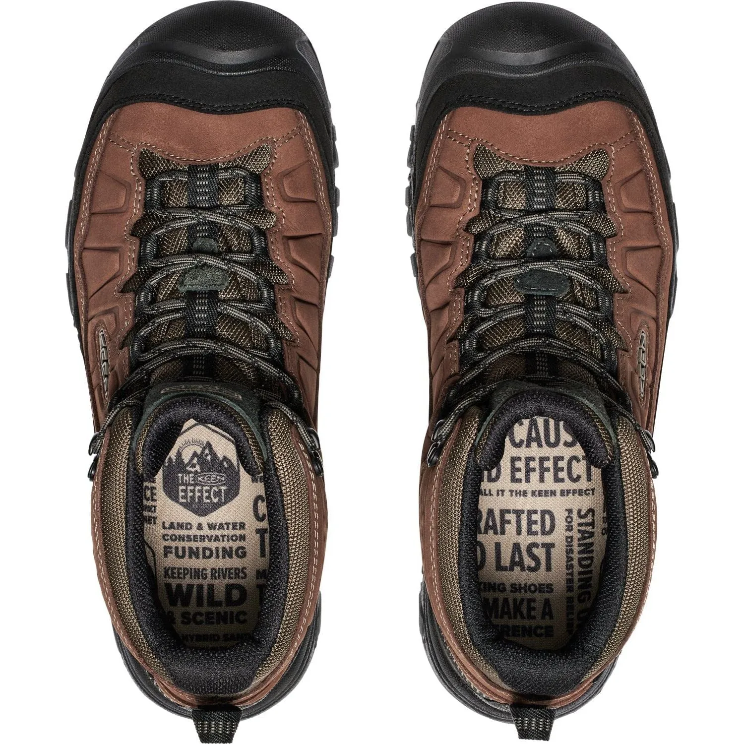 BOTTES DE RANDONNÉE IMPERMÉABLES KEEN TARGHEE IV POUR HOMME, POINTURES STANDARD ET LARGES
