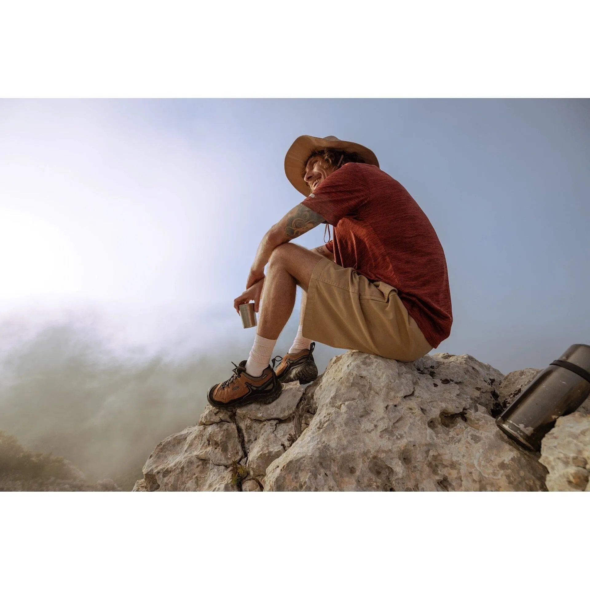 Chaussure de randonnée imperméable KEEN TARGHEE IV pour homme