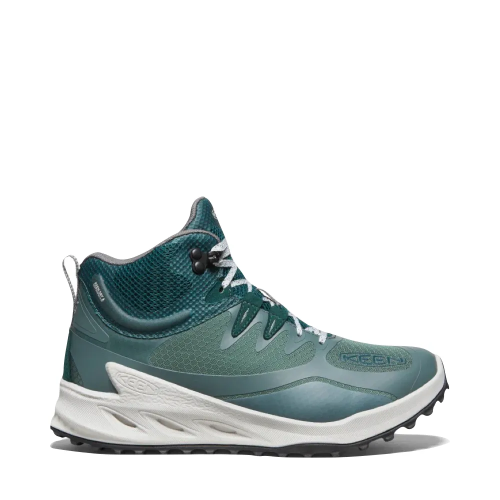 Bottes de randonnée imperméables Zionic pour femmes KEEN en vert forêt/mousse marine